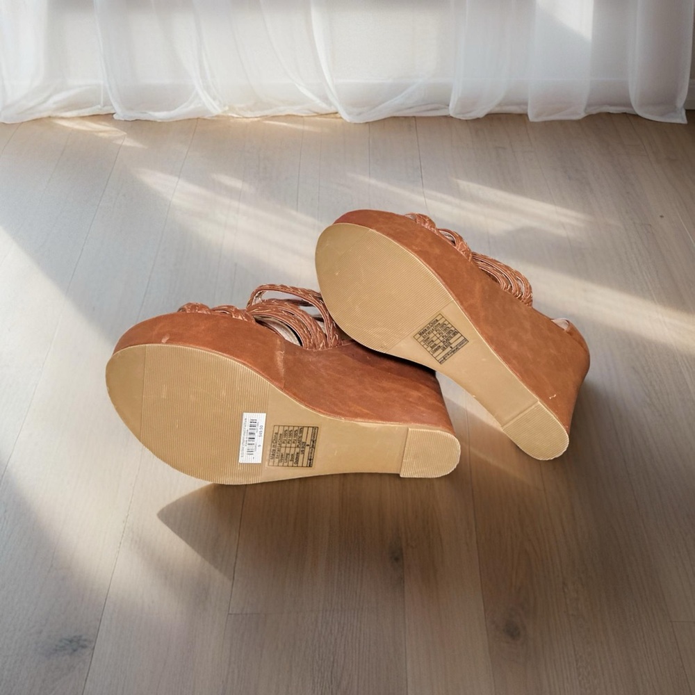 Torrid Brown Platform Sandals - image 3